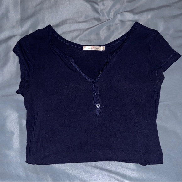 Heart & Hips Tops - v neck tee